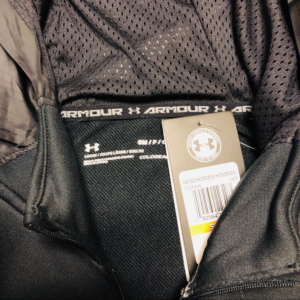 Under Armour MK1 Terry FZ Soft Light Warm Hoodie. - Picture 3 of 4
